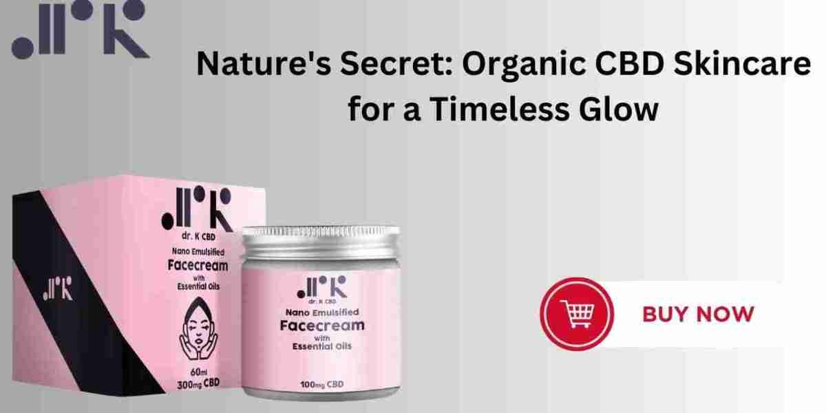 Nature's Secret: Organic CBD Skincare for a Timeless Glow