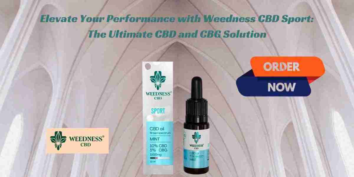 Elevate Your Performance with Weedness CBD Sport: The Ultimate CBD and CBG Solution