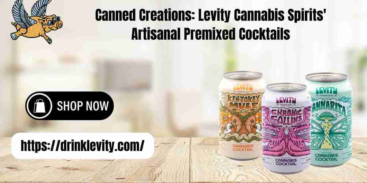 Canned Creations: Levity Cannabis Spirits' Artisanal Premixed Cocktails