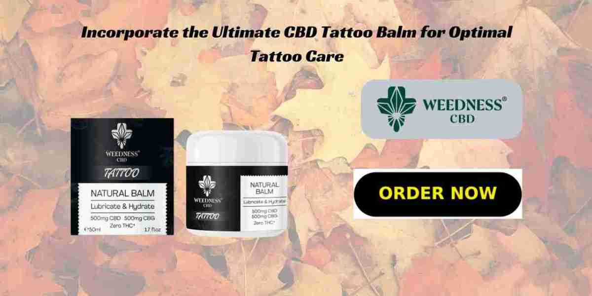 Incorporate the Ultimate CBD Tattoo Balm for Optimal Tattoo Care