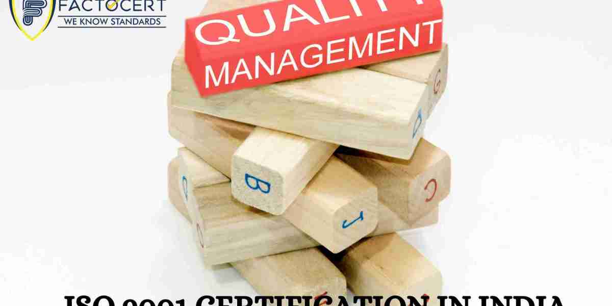 Can you explain the significance of ISO 9001 certification in India in ensuring quality management within an organizatio