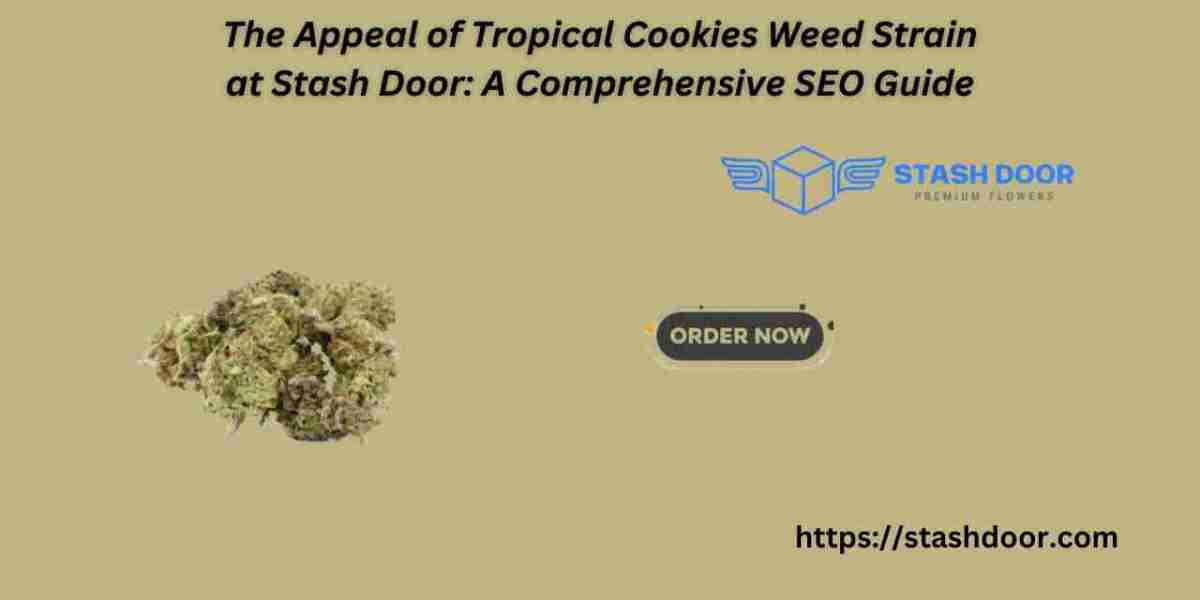 Discover the Exquisite Flavors of Tropical Cookies Weed Strain at Stash Door | Premium Cannabis Experience