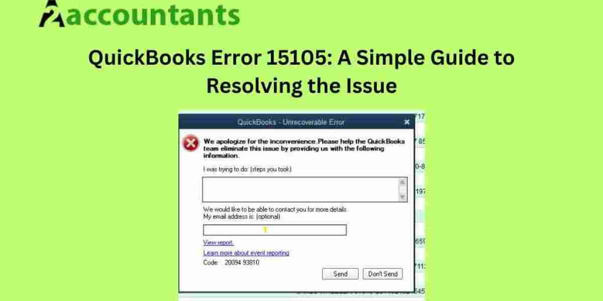 QuickBooks Error 15105: A Simple Guide to Resolving the Issue