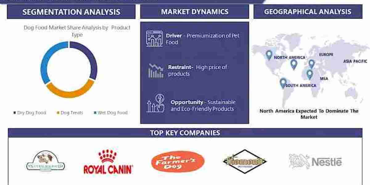 Dog Food Market Forecasting 2030: Market Trends and Growth Status