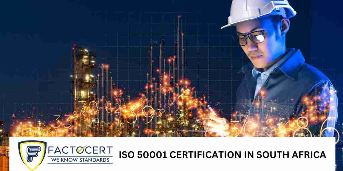 What are the environmental benefits of ISO 50001 certification in South Africa?