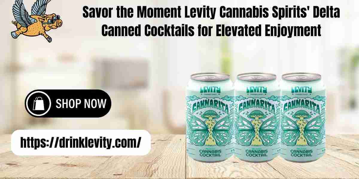 Savor the Moment Levity Cannabis Spirits' Delta Canned Cocktails for Elevated Enjoyment