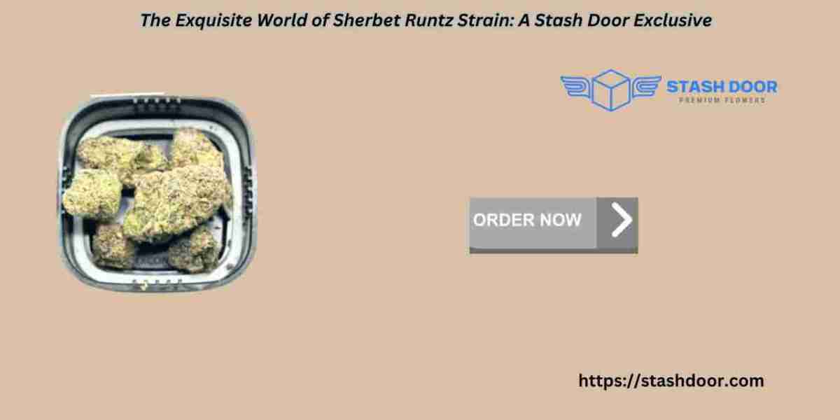 Discover Sherbet Runtz Strain at Stash Door | Premium Cannabis Experience