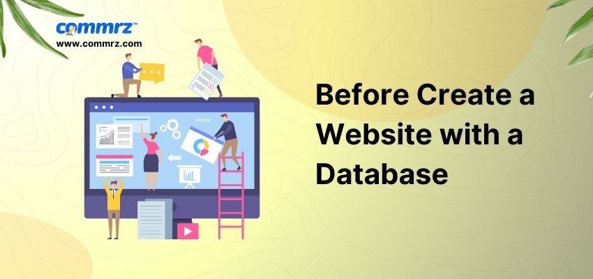 How to Create a Website with a Database  | commrz™