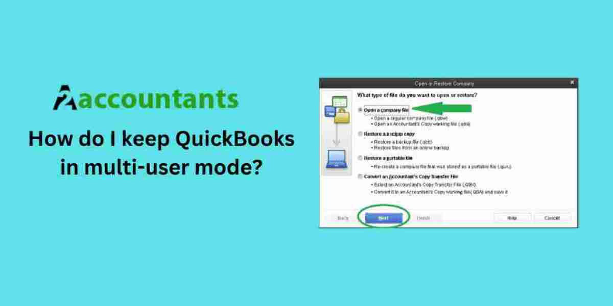 How do I keep QuickBooks in multi-user mode?
