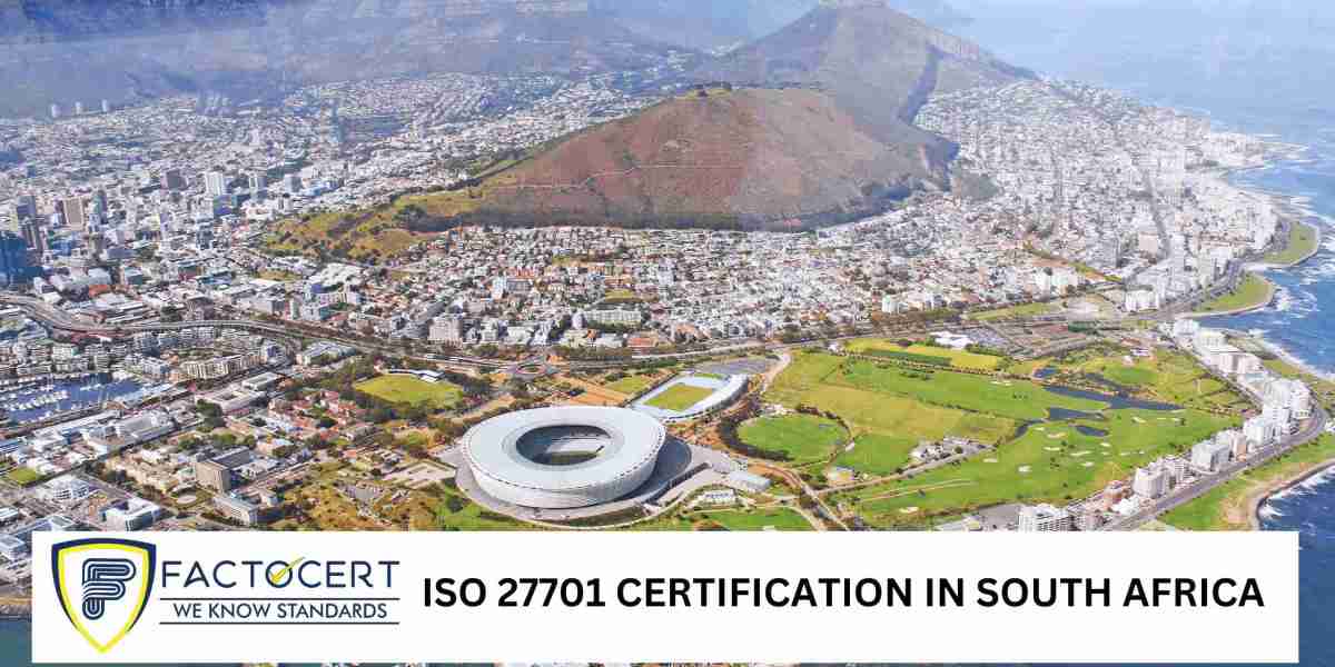 How can obtaining ISO 27701 certification in South Africa help organizations improve their data security?