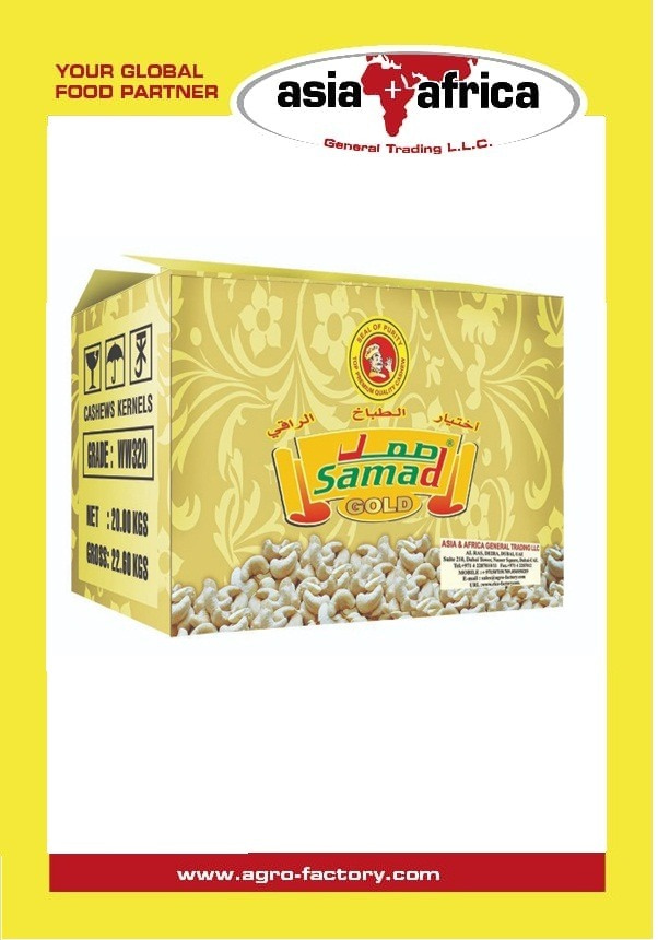 Samad Cashew Kernels - Asia & Africa General Trading Dubai