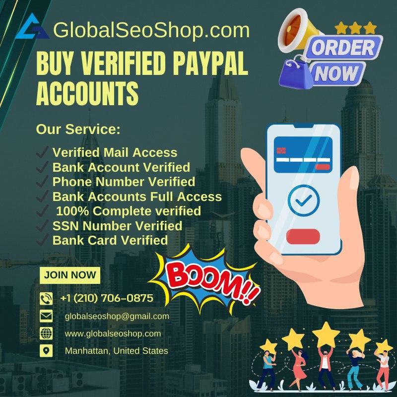 Buy Verified Business PayPal Accounts Online - GlobalSeoShop | DJJ...
