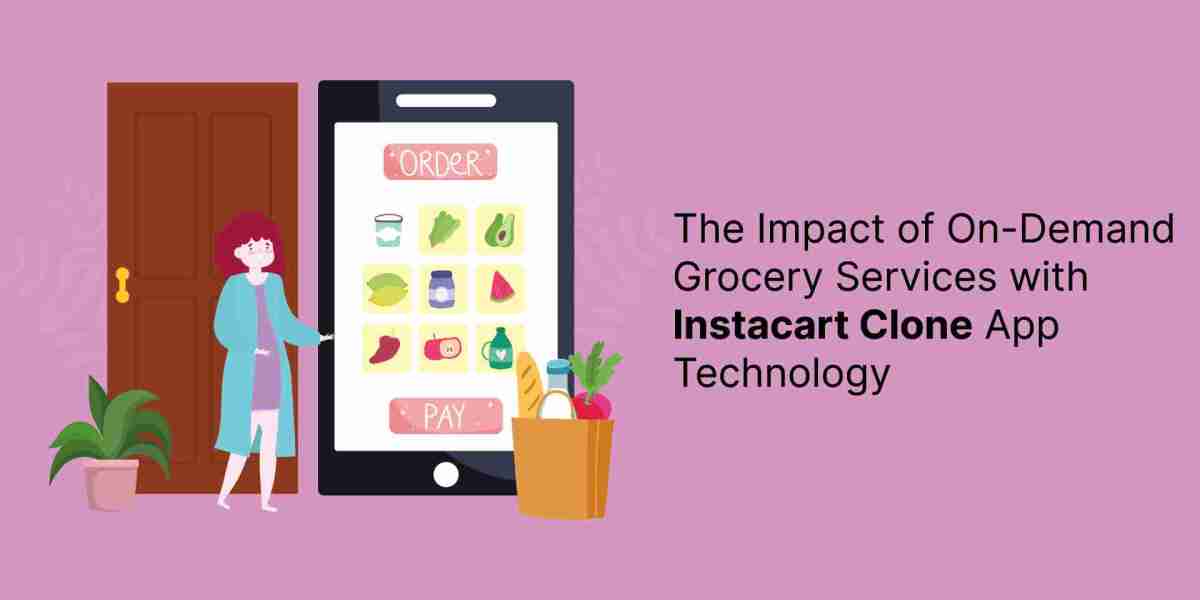 The Impact of On-Demand Grocery Services with Instacart Clone App Technology