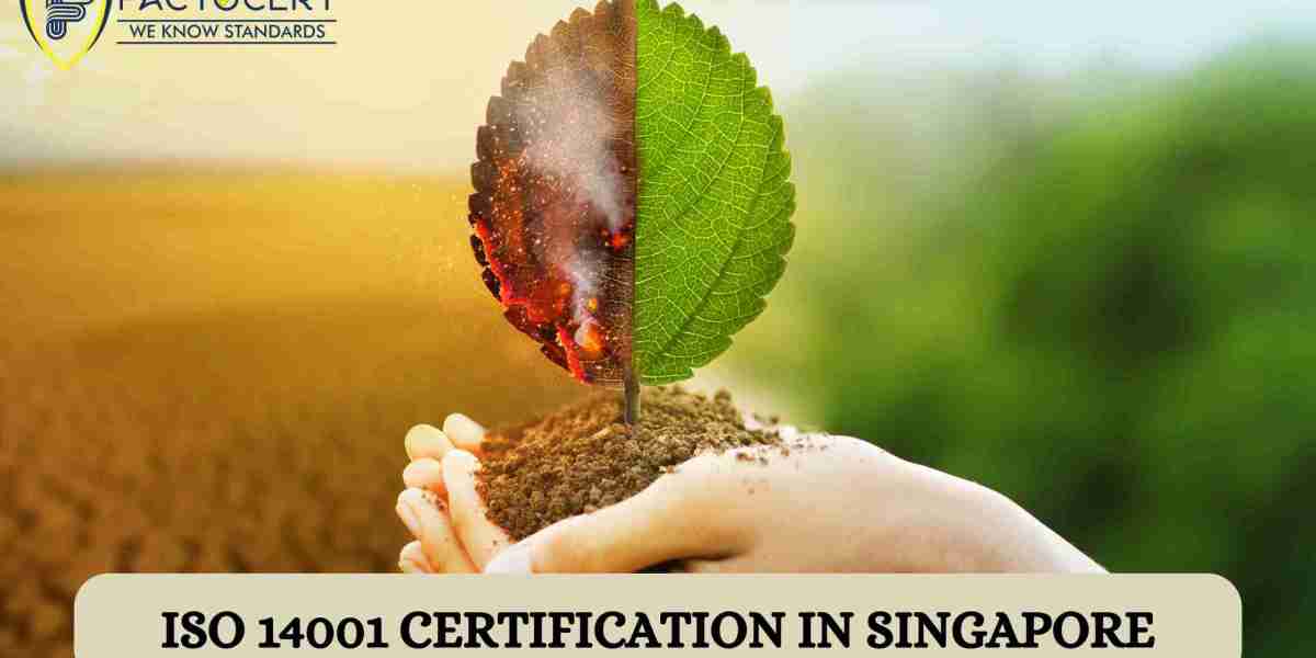 How does ISO 14001 certification benefit Singapore sustainable development initiatives?