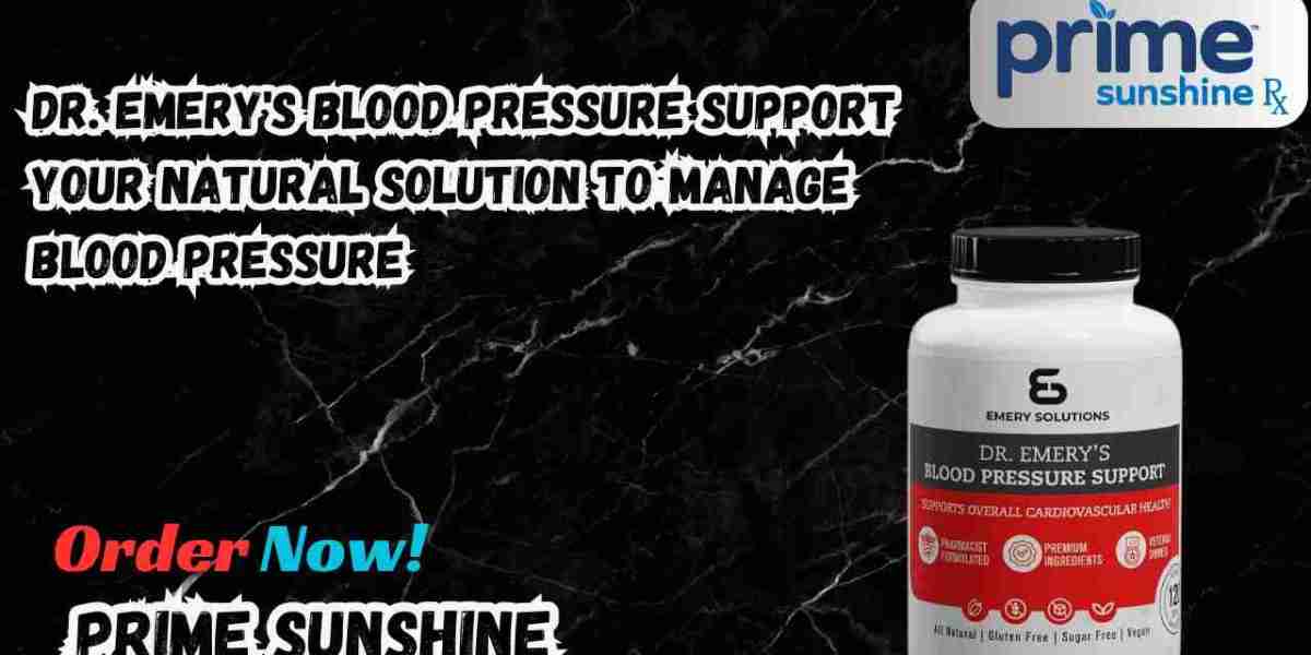 Dr. Emery's Blood Pressure Support Your Natural Solution to Manage Blood Pressure