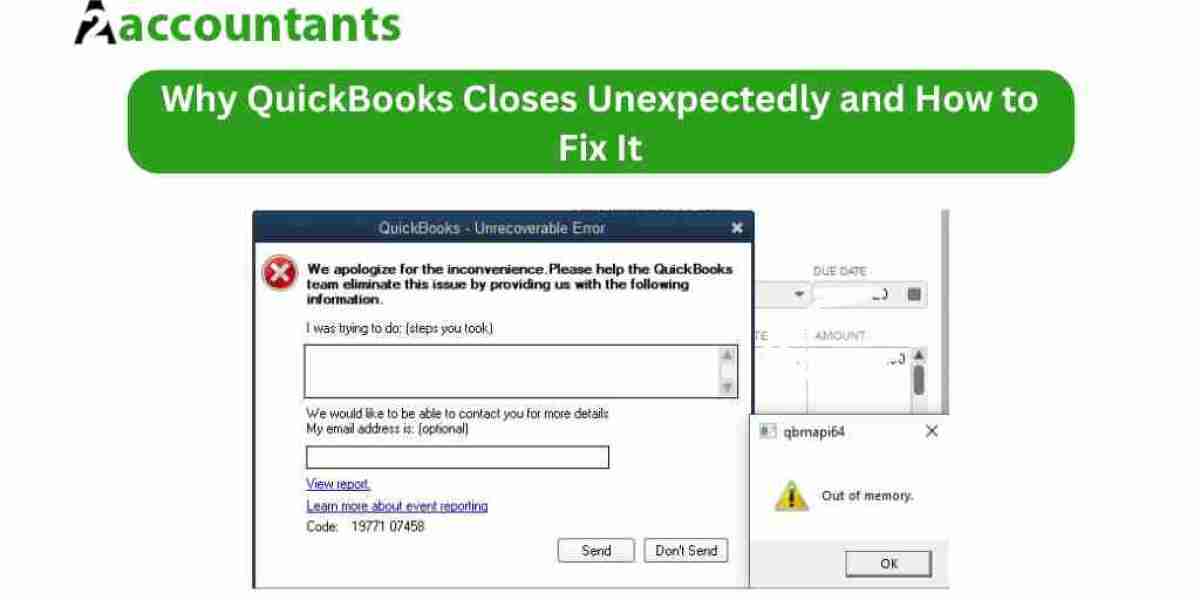 Why QuickBooks Closes Unexpectedly and How to Fix It