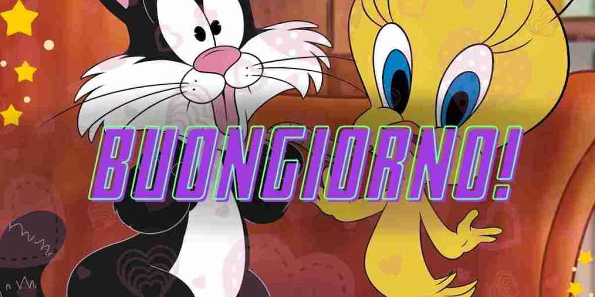 Iniziare la giornata con Titti - L'adorabile uccello giallo saluta un nuovo giorno luminoso