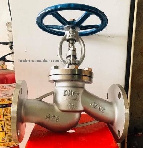 Van cầu inox | Van cầu hơi inox |Chuẩn 304, 316 | Giá rẻ