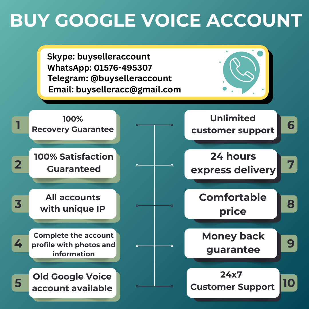 Buy Google Voice Account | 100% Verified & Safe
