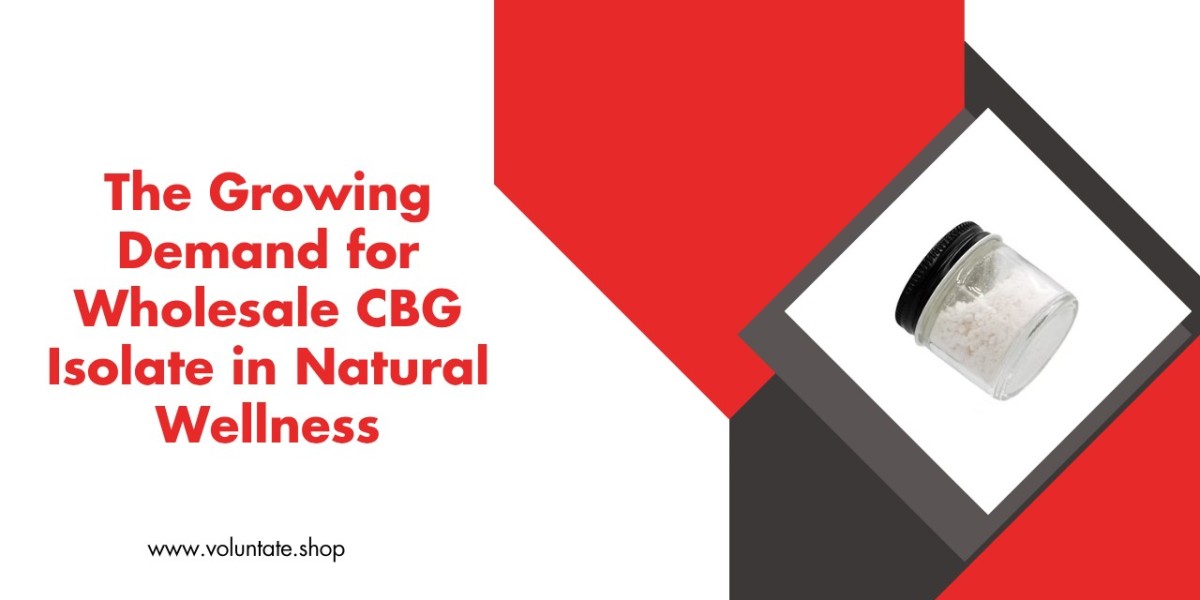 The Growing Demand for Wholesale CBG Isolate in Natural Wellness