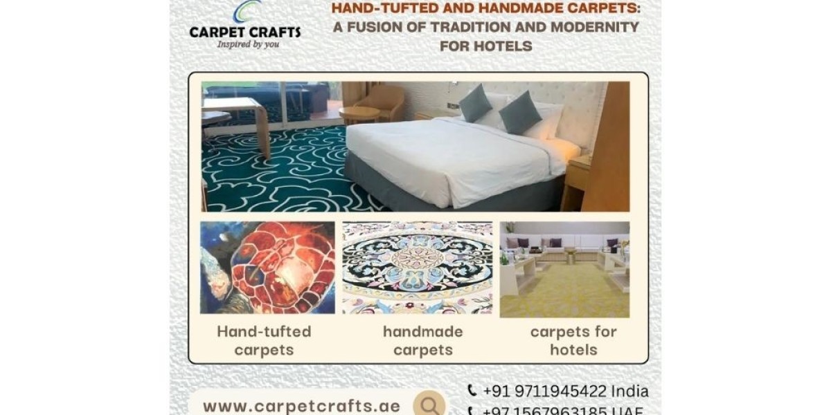 Hand-Tufted and Handmade Carpets: A Fusion of Tradition and Modernity for Hotels
