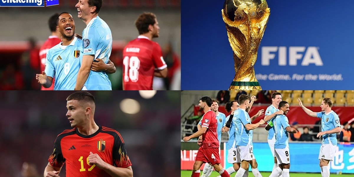 FIFA World Cup Tickets: Tielemans Leads Belgium to Commanding 6-0 Qualifying Victory