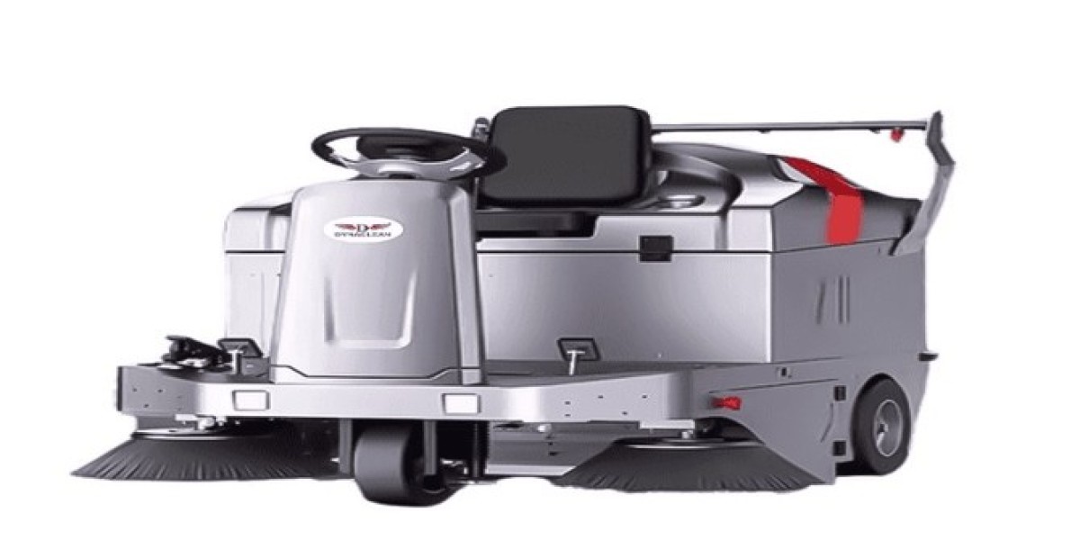 Ride on Sweeper Machine Innovation from Dynaclean Industries Transforms Clean Environments