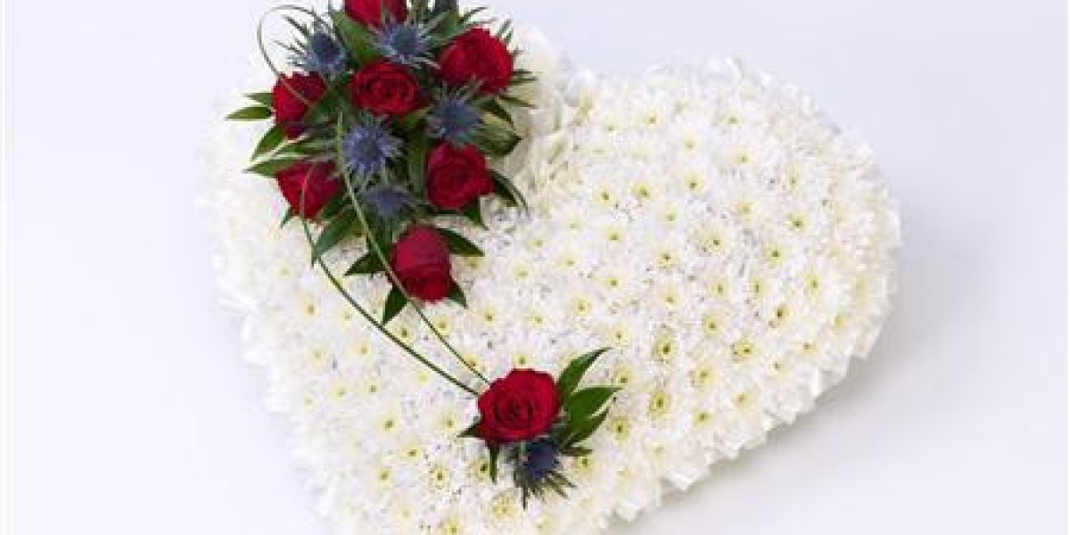Unique Funeral Heart Flowers to Remember and Celebrate Loved One
