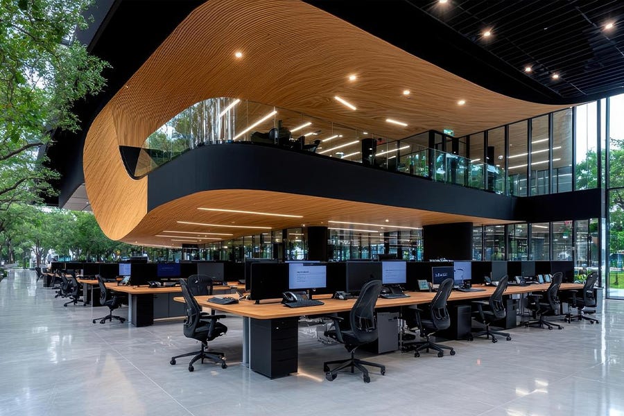 The Future of Workspaces: Smart Design Secrets in Delhi | by Aia India | Oct, 2025 | Medium